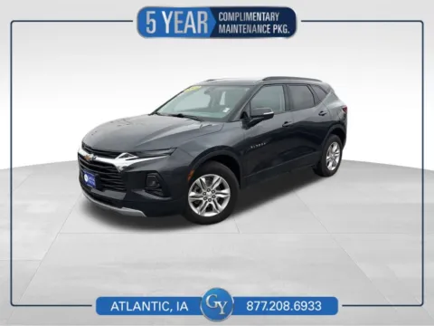 Gray 2022 Chevrolet Blazer LT for sale in Atlantic, IA