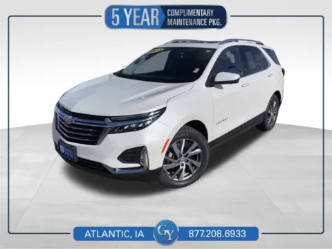White 2023 Chevrolet Equinox Premier for sale in Atlantic, IA