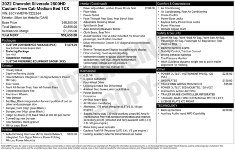 Photos of 2022 Chevrolet Silverado 2500HD Custom for sale in Atlantic, IA at Gregg Young Automotive of Atlantic