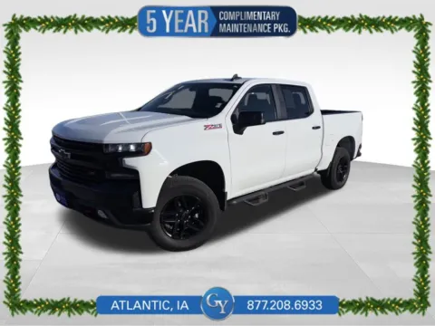 White 2019 Chevrolet Silverado 1500 LT Trail Boss for sale in Atlantic, IA