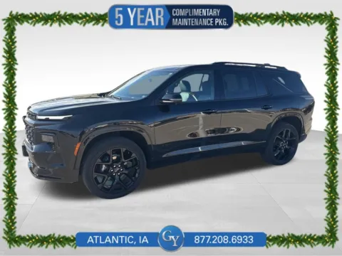 Black 2024 Chevrolet Traverse RS for sale in Atlantic, IA