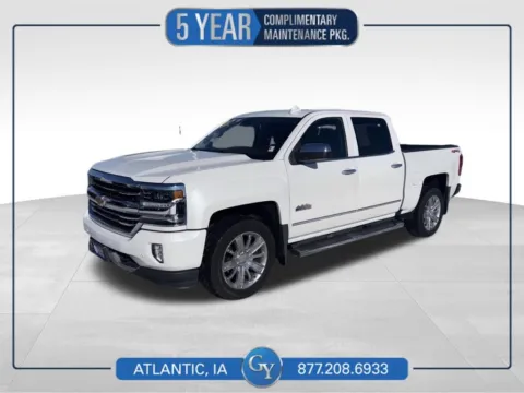 White 2018 Chevrolet Silverado 1500 High Country for sale in Atlantic, IA