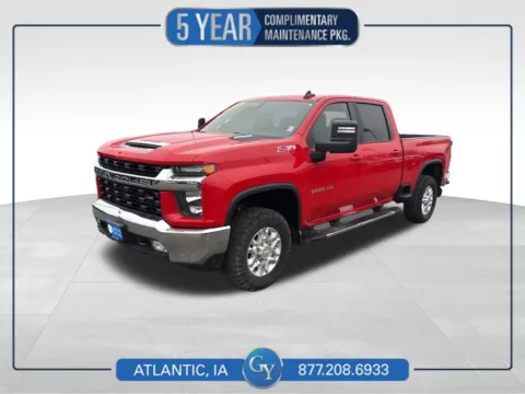 Red 2021 Chevrolet Silverado 2500HD LT for sale in Atlantic, IA