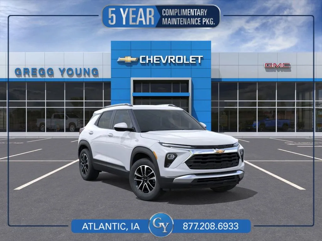 White 2026 Chevrolet TrailBlazer LT for sale in Atlantic, IA