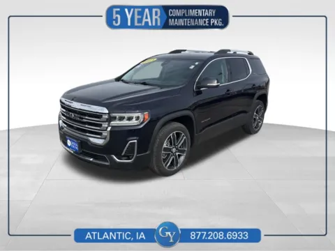 Blue 2021 GMC Acadia SLT for sale in Atlantic, IA