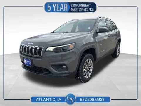 Gray 2021 Jeep Cherokee Latitude Lux for sale in Atlantic, IA
