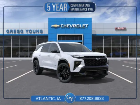 White 2026 Chevrolet Traverse RS for sale in Atlantic, IA