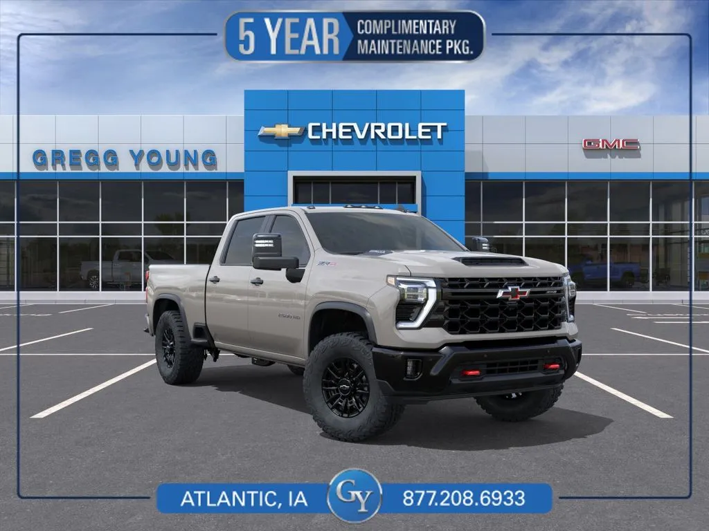 White 2026 Chevrolet Silverado 2500HD ZR2 for sale in Atlantic, IA