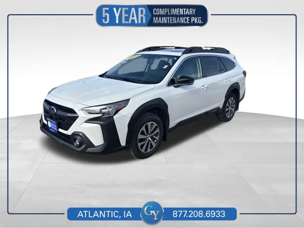 White 2024 Subaru Outback Premium for sale in Atlantic, IA