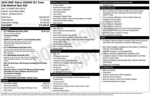 Photos of 2024 GMC Sierra 2500HD SLT for sale in Atlantic, IA at Gregg Young Chevrolet GMC Atlantic