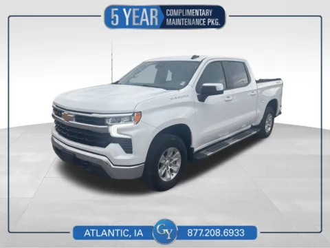 White 2023 Chevrolet Silverado 1500 LT for sale in Atlantic, IA