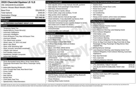 Photos of 2020 Chevrolet Equinox LS for sale in Atlantic, IA at Gregg Young Chevrolet GMC Atlantic