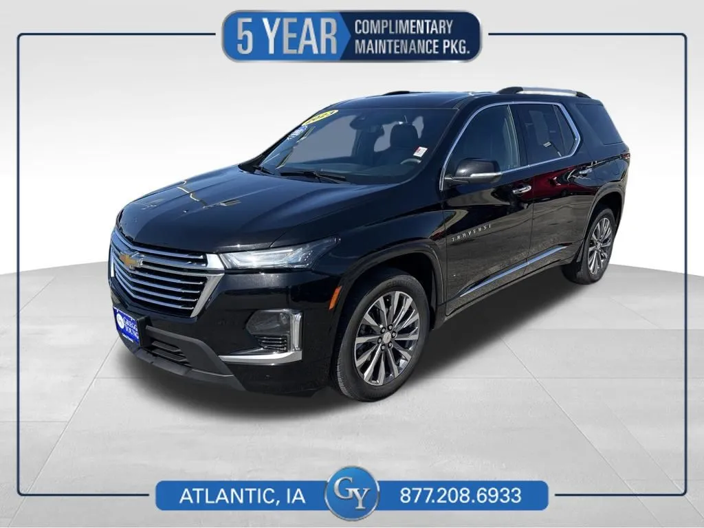 Black 2023 Chevrolet Traverse Premier for sale in Atlantic, IA