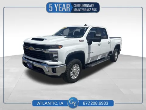 White 2024 Chevrolet Silverado 2500HD LT for sale in Atlantic, IA