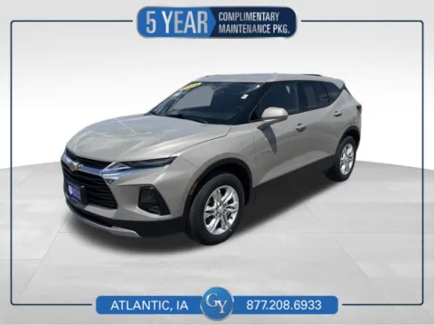 Gray 2021 Chevrolet Blazer LT for sale in Atlantic, IA