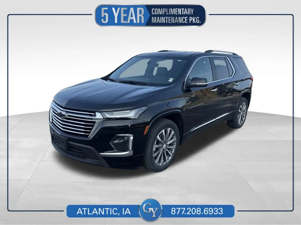 Black 2023 Chevrolet Traverse Premier for sale in Atlantic, IA