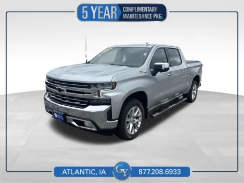 Silver 2022 Chevrolet Silverado 1500 LTD LTZ for sale in Atlantic, IA