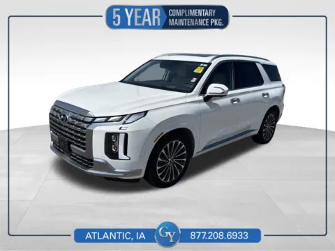 White 2024 Hyundai Palisade Calligraphy for sale in Atlantic, IA