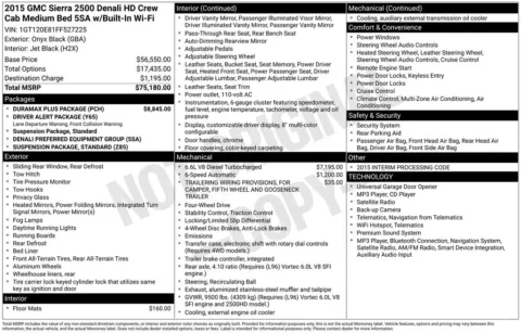 Photos of 2015 GMC Sierra 2500 HD Denali for sale in Atlantic, IA at Gregg Young Chevrolet GMC Atlantic