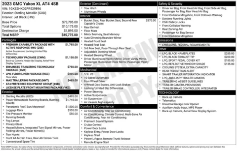 Photos of 2023 GMC Yukon XL AT4 for sale in Atlantic, IA at Gregg Young Automotive of Atlantic