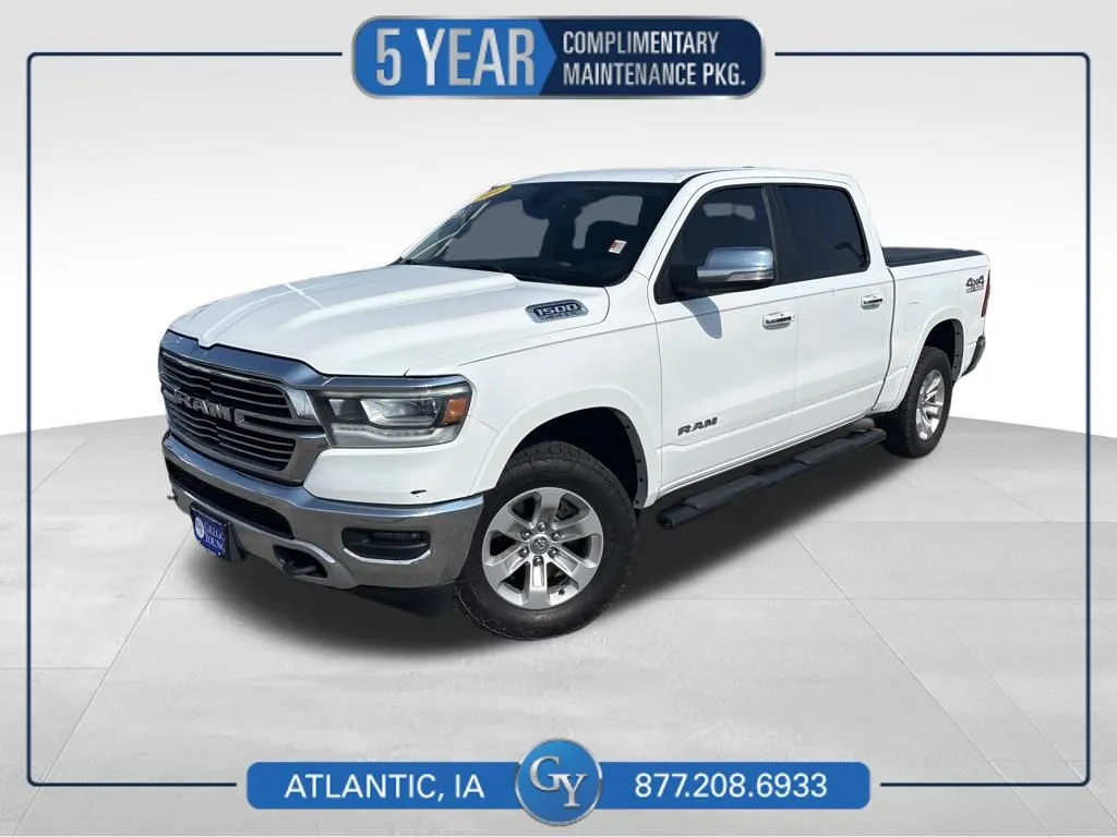 White 2020 Ram 1500 Laramie for sale in Atlantic, IA