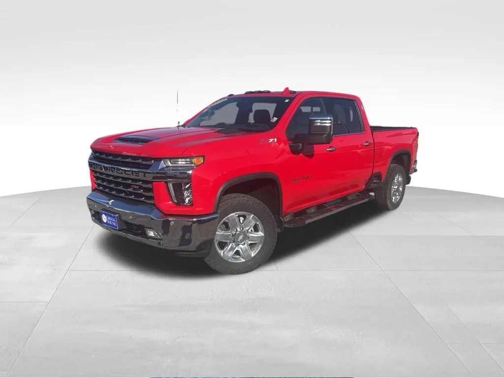 Red 2020 Chevrolet Silverado 2500HD LTZ for sale in Atlantic, IA