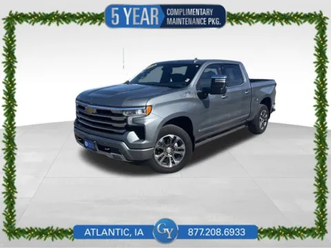 Gray 2025 Chevrolet Silverado 1500 High Country for sale in Atlantic, IA