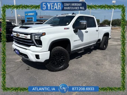 White 2025 Chevrolet Silverado 2500HD LT for sale in Atlantic, IA