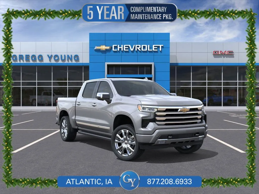 Gray 2026 Chevrolet Silverado 1500 High Country for sale in Atlantic, IA