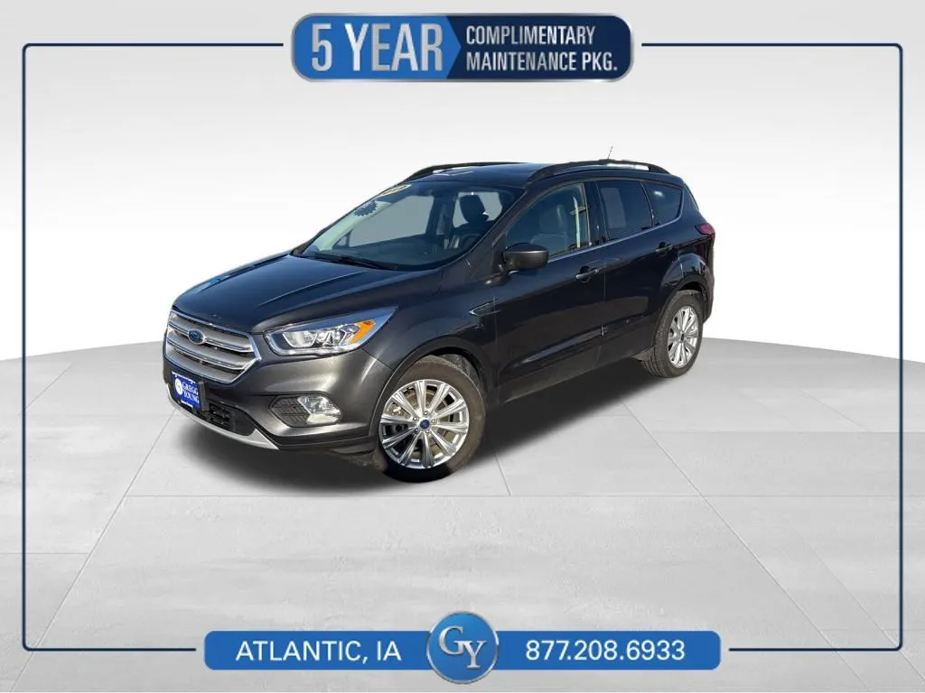 Gray 2019 Ford Escape SEL for sale in Atlantic, IA