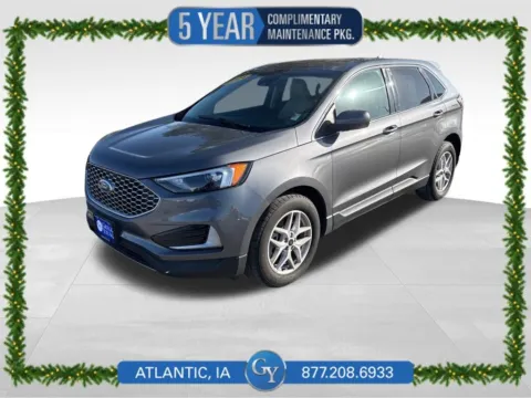 Gray 2024 Ford Edge SEL for sale in Atlantic, IA