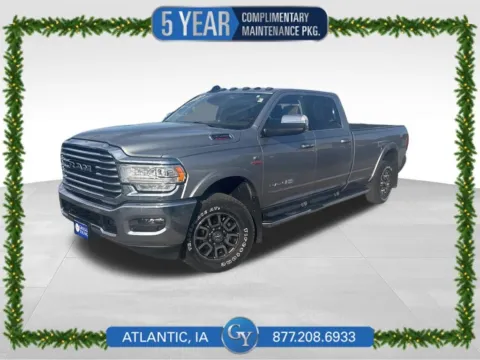 Silver 2022 Ram 3500 Laramie Longhorn for sale in Atlantic, IA