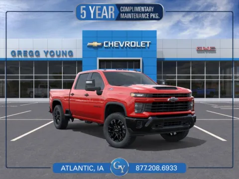 Red 2026 Chevrolet Silverado 2500HD Custom for sale in Atlantic, IA