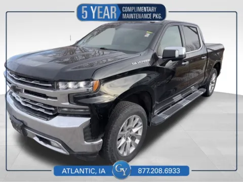 Black 2020 Chevrolet Silverado 1500 LTZ for sale in Atlantic, IA