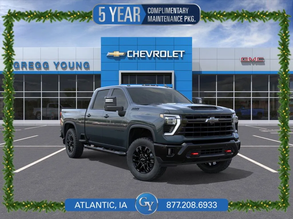 Gray 2026 Chevrolet Silverado 2500HD LTZ for sale in Atlantic, IA