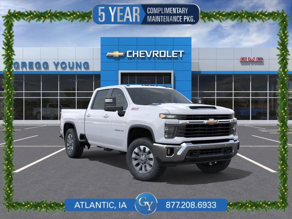 White 2026 Chevrolet Silverado 2500HD LT for sale in Atlantic, IA