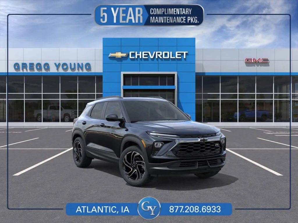 Black 2026 Chevrolet TrailBlazer RS for sale in Atlantic, IA