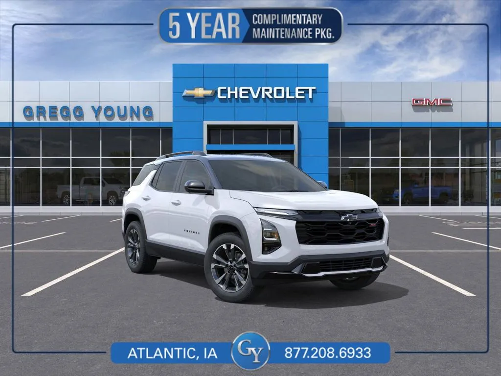 White 2026 Chevrolet Equinox RS for sale in Atlantic, IA