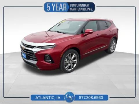 Red 2021 Chevrolet Blazer Premier for sale in Atlantic, IA