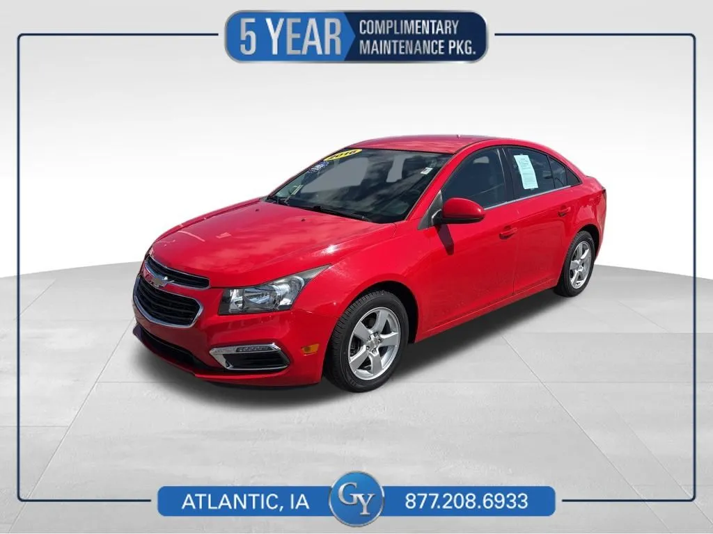 Red 2016 Chevrolet Cruze Limited 1LT for sale in Atlantic, IA