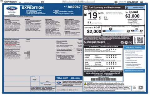 Photos of 2019 Ford Expedition XLT for sale in Atlantic, IA at Gregg Young Automotive of Atlantic