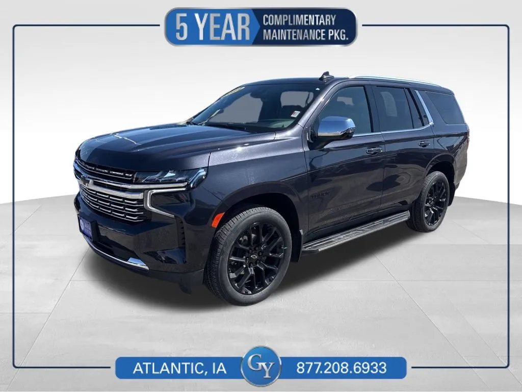 Gray 2024 Chevrolet Tahoe Premier for sale in Atlantic, IA