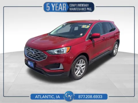 Red 2023 Ford Edge SEL for sale in Atlantic, IA