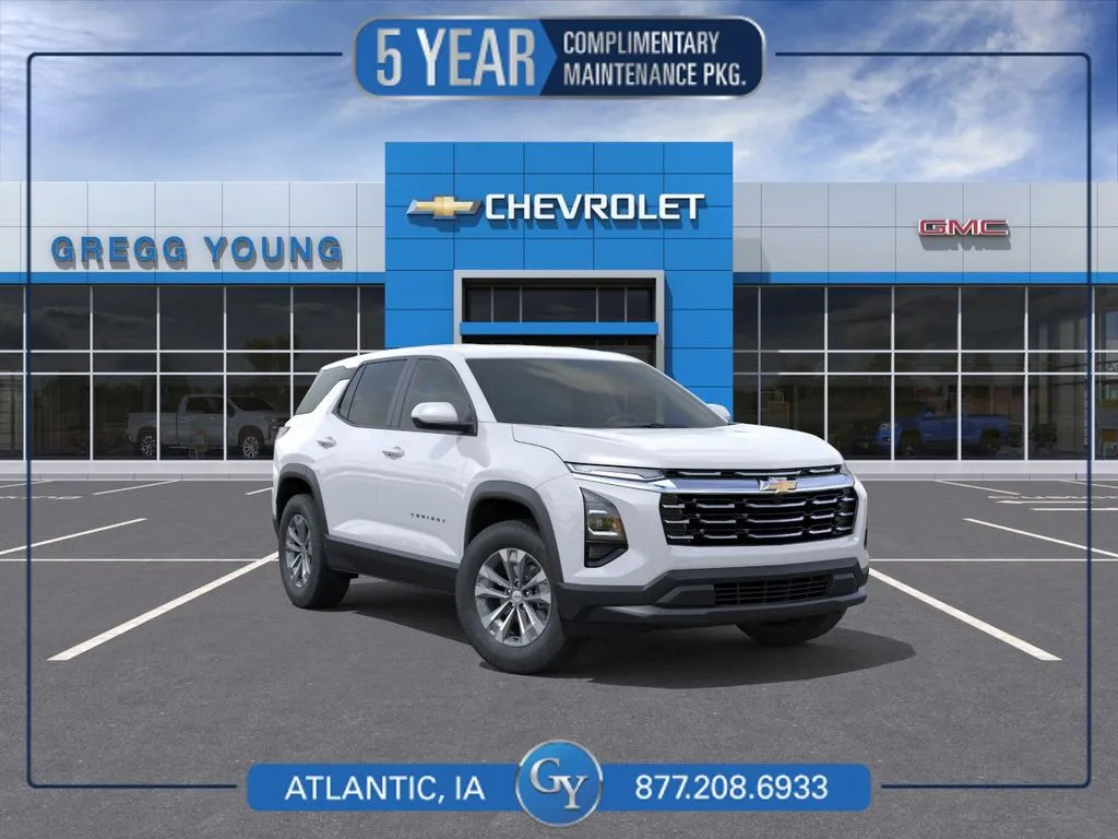 White 2026 Chevrolet Equinox LT for sale in Atlantic, IA