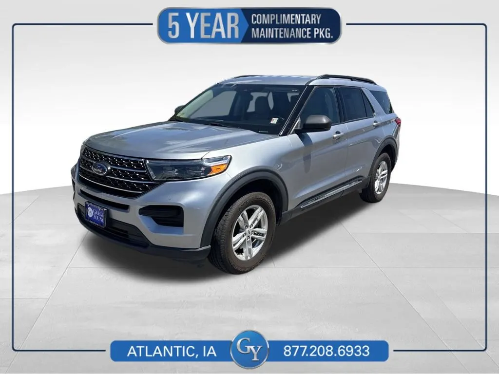 Silver 2022 Ford Explorer XLT for sale in Atlantic, IA