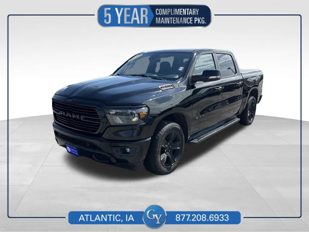 Black 2020 Ram 1500 Big Horn/Lone Star for sale in Atlantic, IA