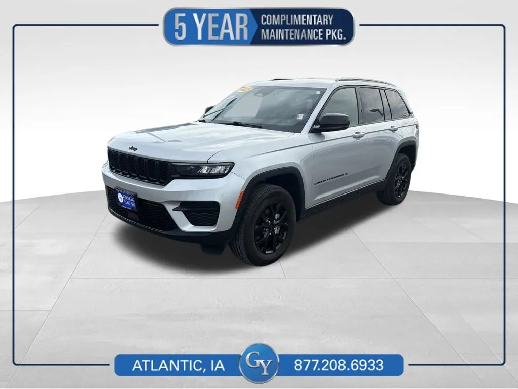 Silver 2025 Jeep Grand Cherokee Altitude for sale in Atlantic, IA