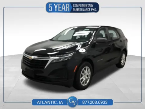 Black 2023 Chevrolet Equinox LS for sale in Atlantic, IA