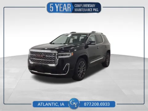 Black 2023 GMC Acadia Denali for sale in Atlantic, IA