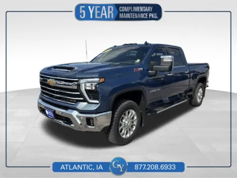 Blue 2025 Chevrolet Silverado 2500 HD LTZ for sale in Atlantic, IA